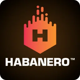 โลโก้ Habanero ในแถวโลโก้ค่าย