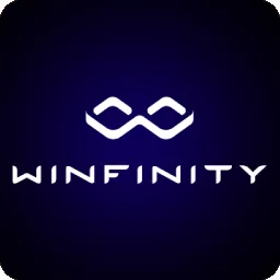โลโก้ WinFinity ในแถวโลโก้ค่าย